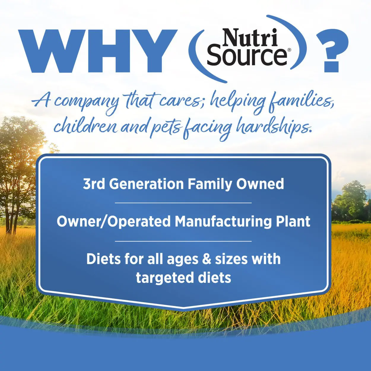 POURQUOI NutriSource?