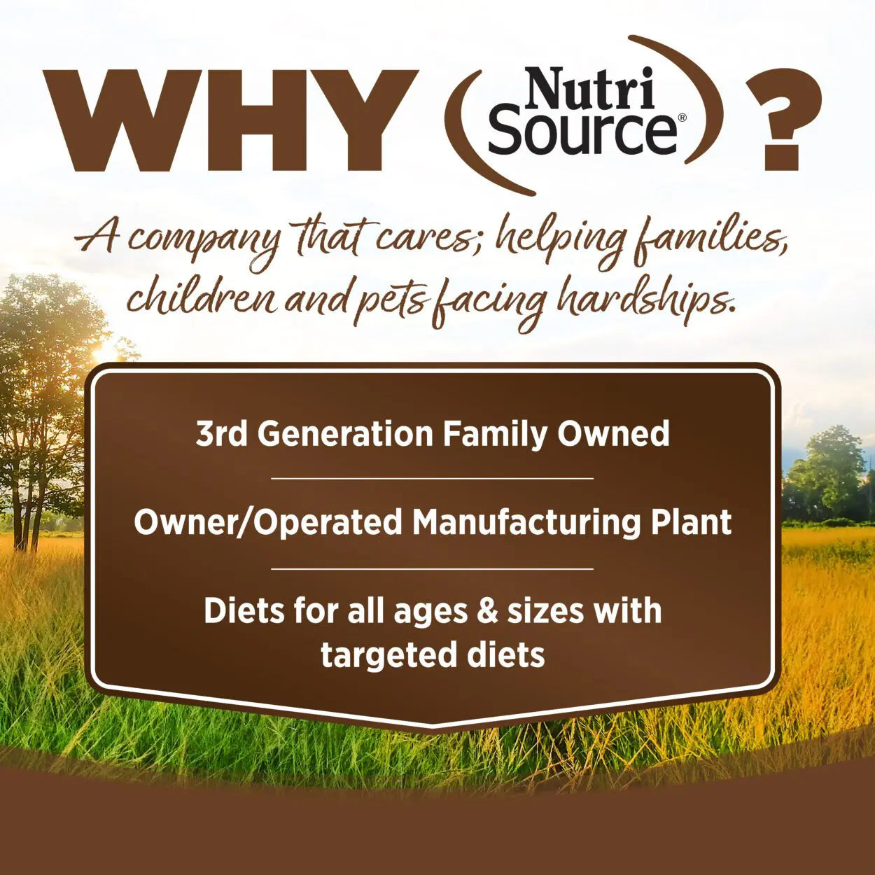 WHY NutriSource?