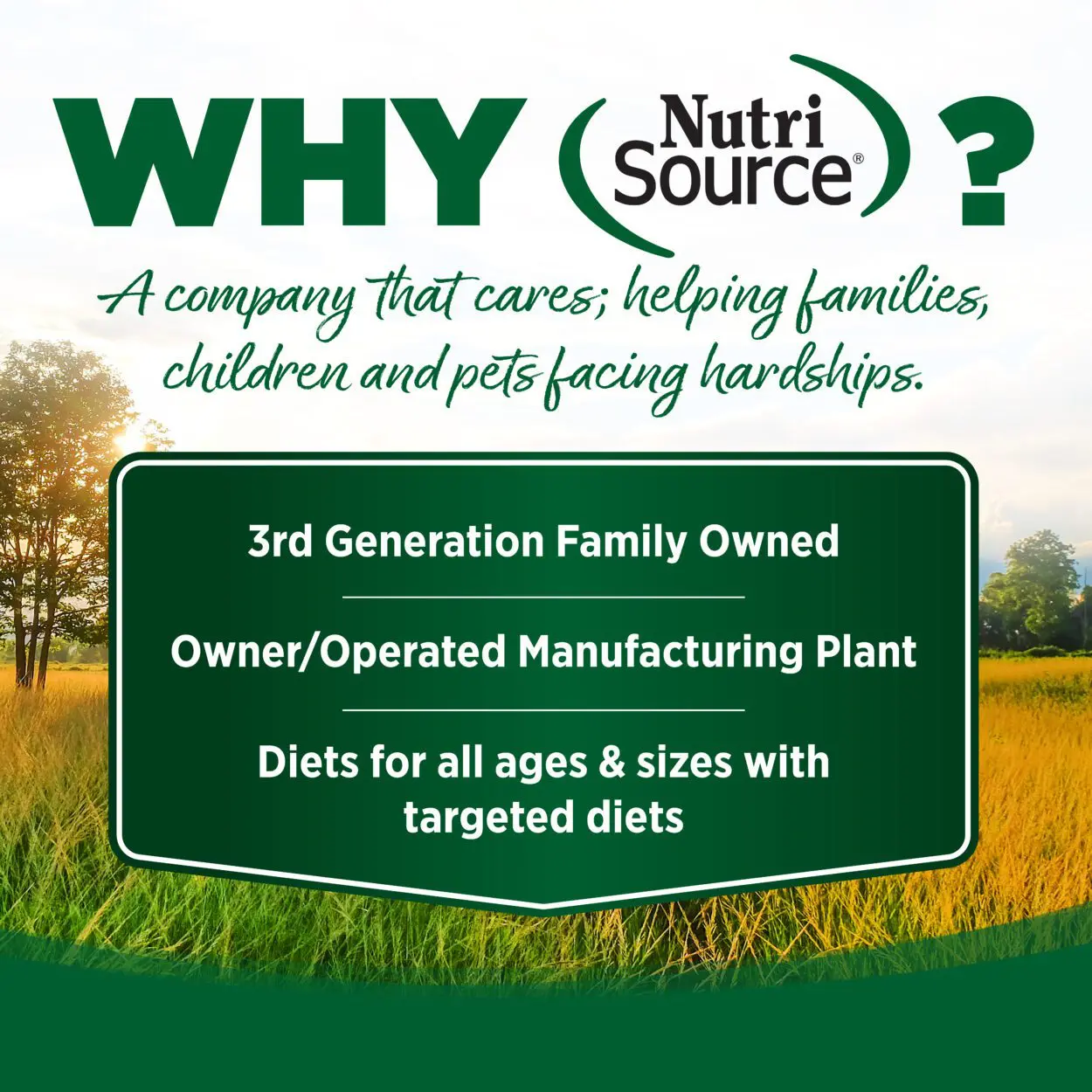 WHY NutriSource?