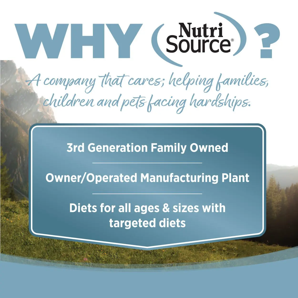 POURQUOI NutriSource?