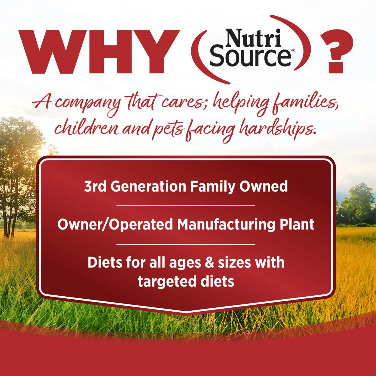 WHY NutriSource?