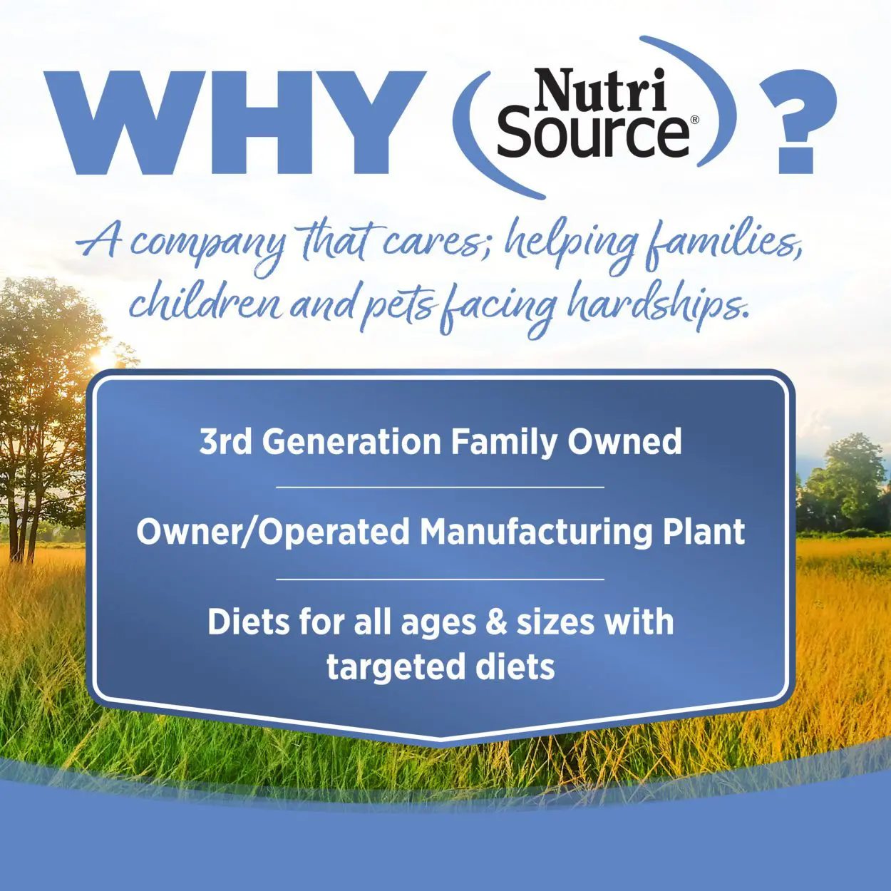 WHY NutriSource?