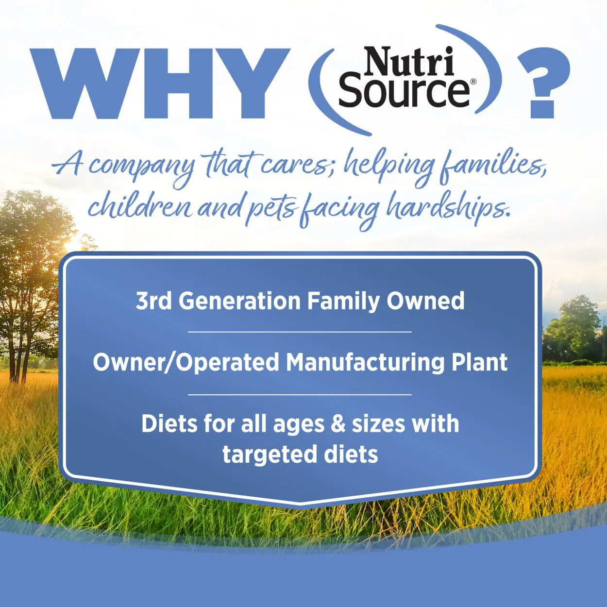 WHY NutriSource?