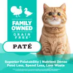 FAMILY OWNED / Grain Free Paté - Superior Palatability | Nutrient Dense - Feed Less, Spend Less, Less Waste