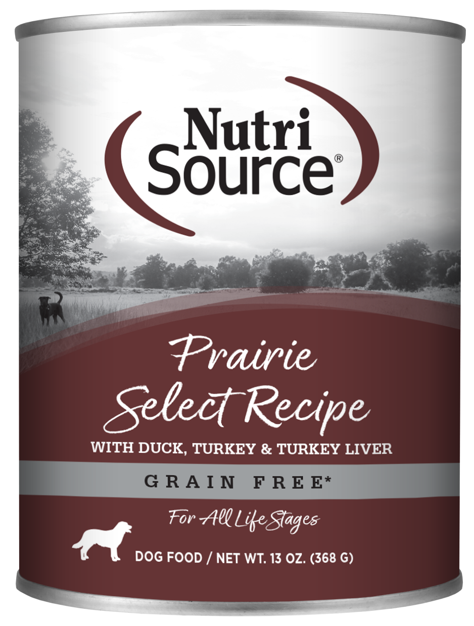 NutriSource Prairie Select Recipe