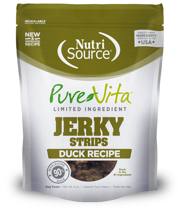 PureVita Jerky Strips - Duck Recipe