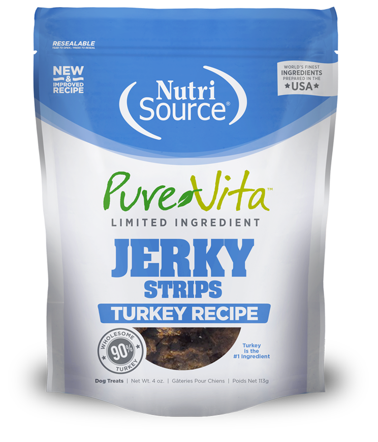 PureVita Jerky Strips - Turkey Recipe