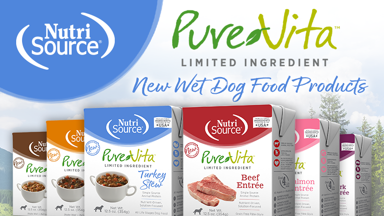 PureVita New Wet Dog Food Products