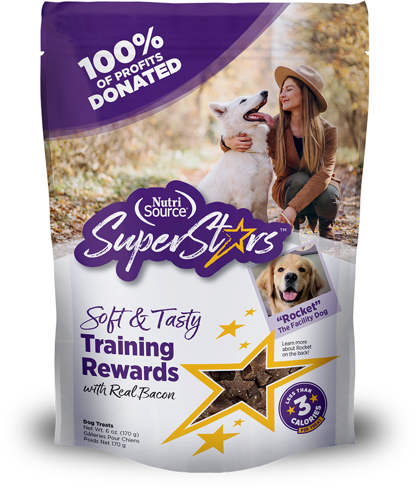 NutriSource SuperStars Bacon Soft & Tasty Training Rewards