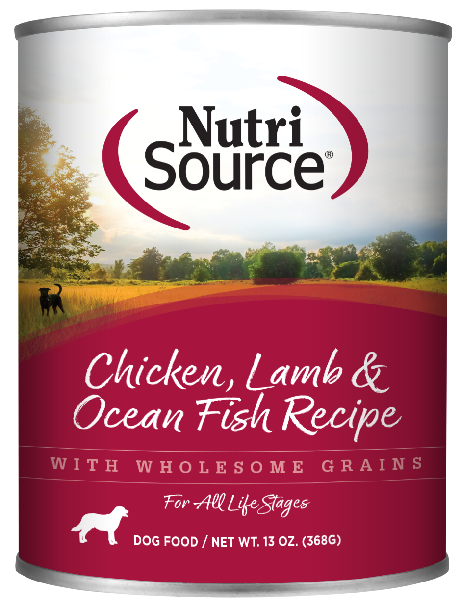 NutriSource Chicken, Lamb & Ocean Fish Recipe