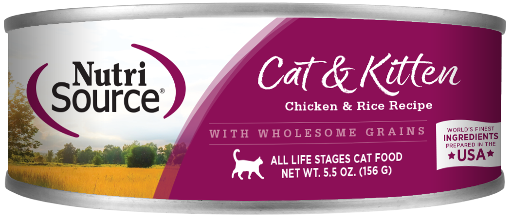 NutriSource Cat & Kitten Chicken & Rice Recipe