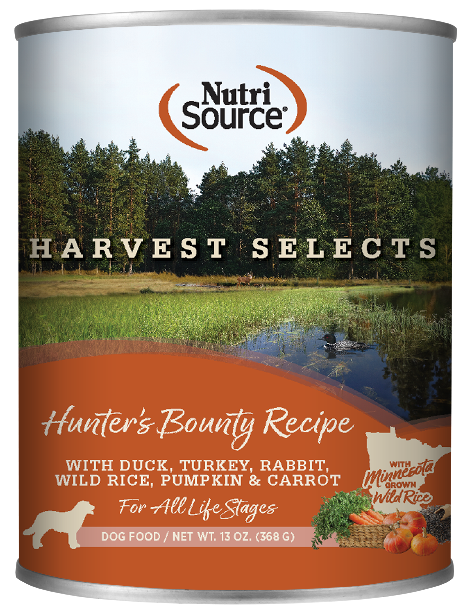 NutriSource Harvest Selects Hunter's Bounty Recipe
